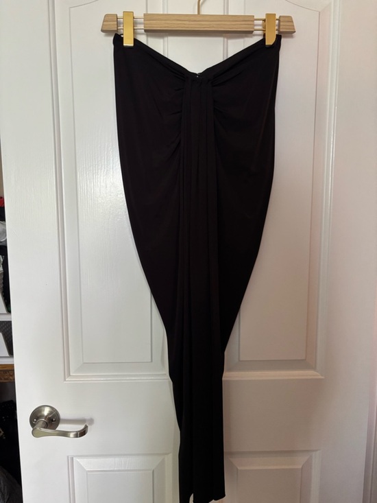 Jason Wu Dresses & Skirts - NWOT Jason Wu Black STRAPLESS midi Dress with rouching size 6